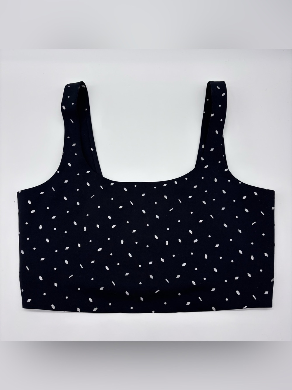 Nike Gems Crop Training Top / Sports Bra - Black - M